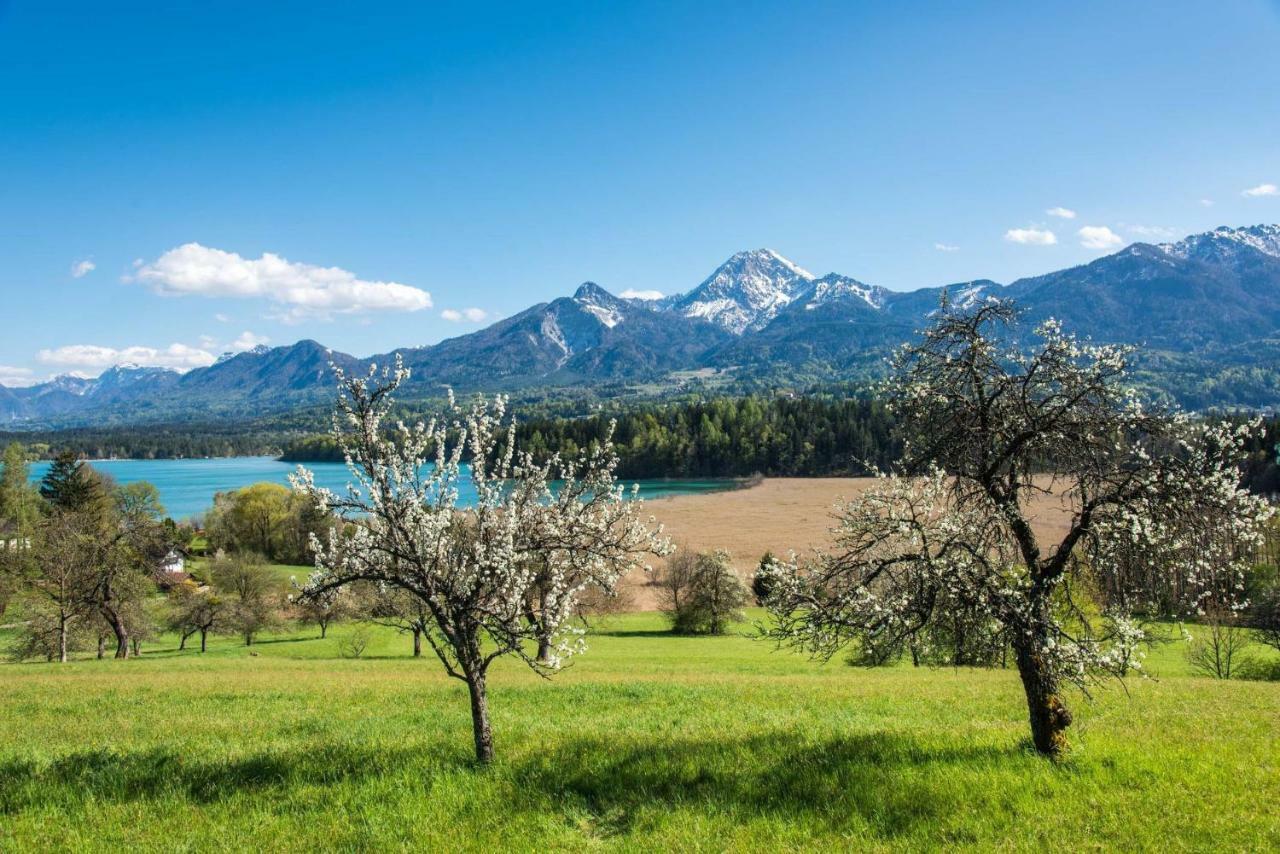 Ferienhaus Inselweg Faak am See Bagian luar foto